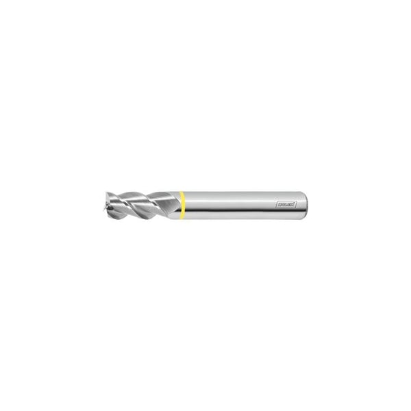 Solid Carbide Square End Mill, 3 mm, Uncoated